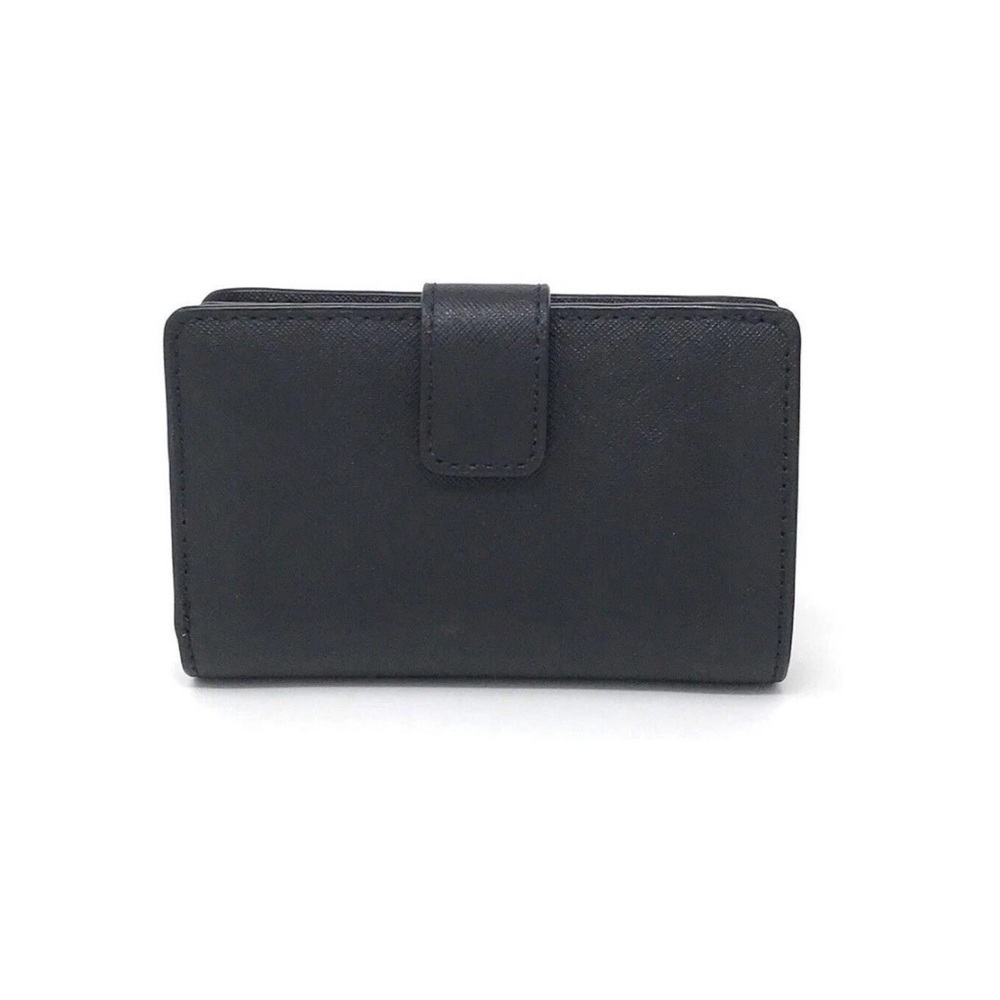 Michael Kors Black Card Holder with Gold Logo - Picture 5 of 7
